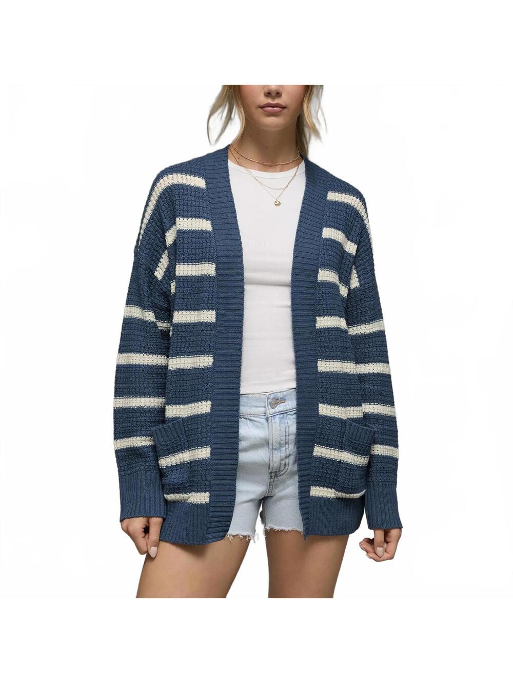 AE Open Knit Cardigan American Eagle NWT Navy Large